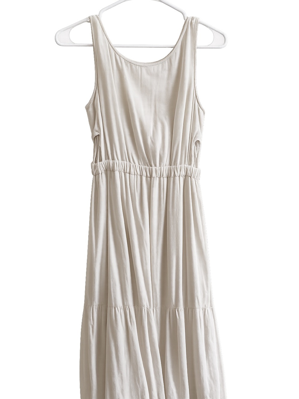 Sincerely Jules Cream Sleeveless Maxi Dress